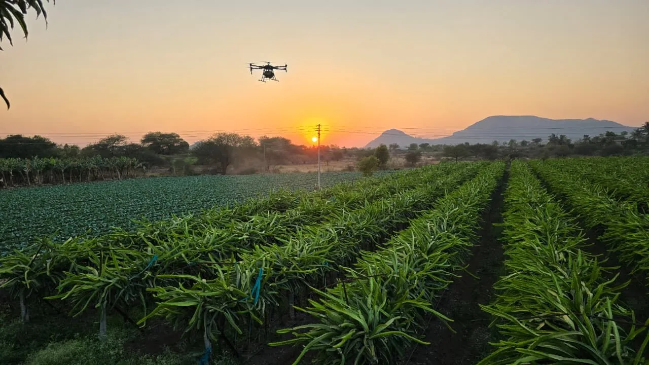 Drone Pesticide Spray